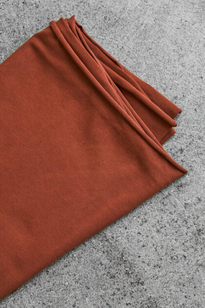 Mind the Maker - Organic Single Stretch Jersey Roest Bruin