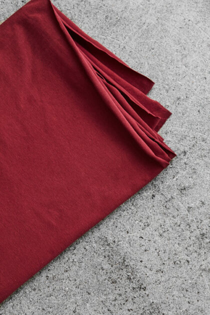 Mind the Maker - Organic Single Stretch Jersey Rood