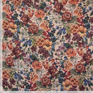 Polytex - geweven viscose ecovero - Bloemen print
