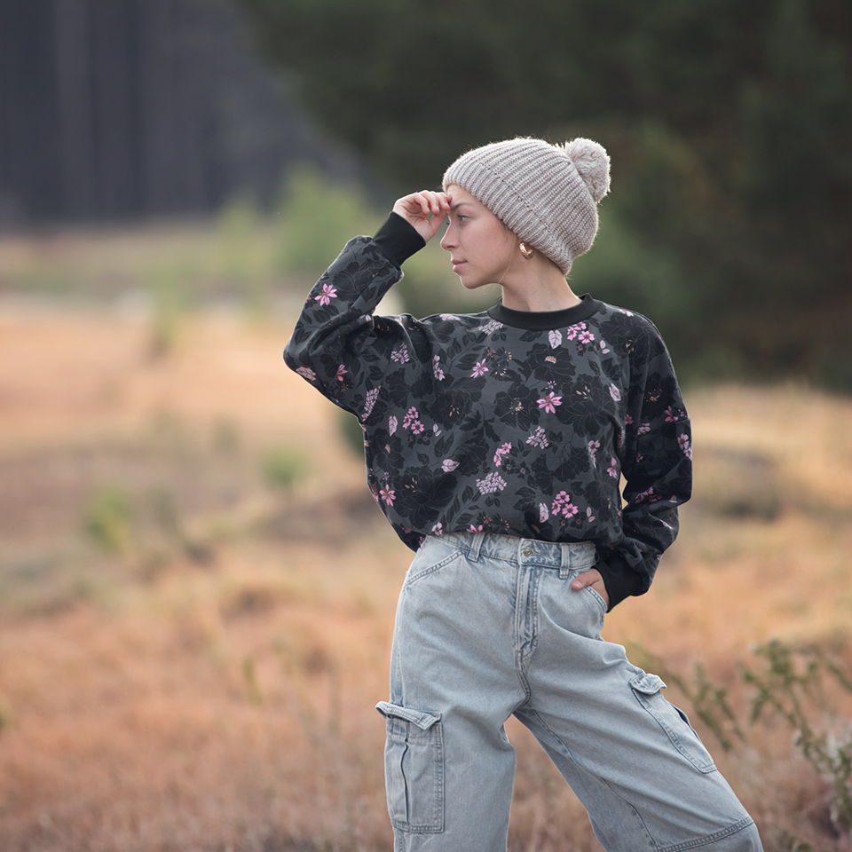 See You At Six - Hydrony - M - French Terry - Krijtstreepgrijs - Afbeelding 7