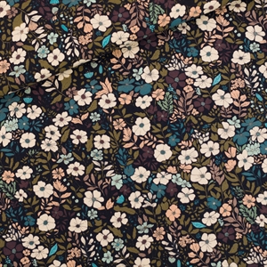 See You At Six - Flower Harvest - M - French Terry - Zwart - R